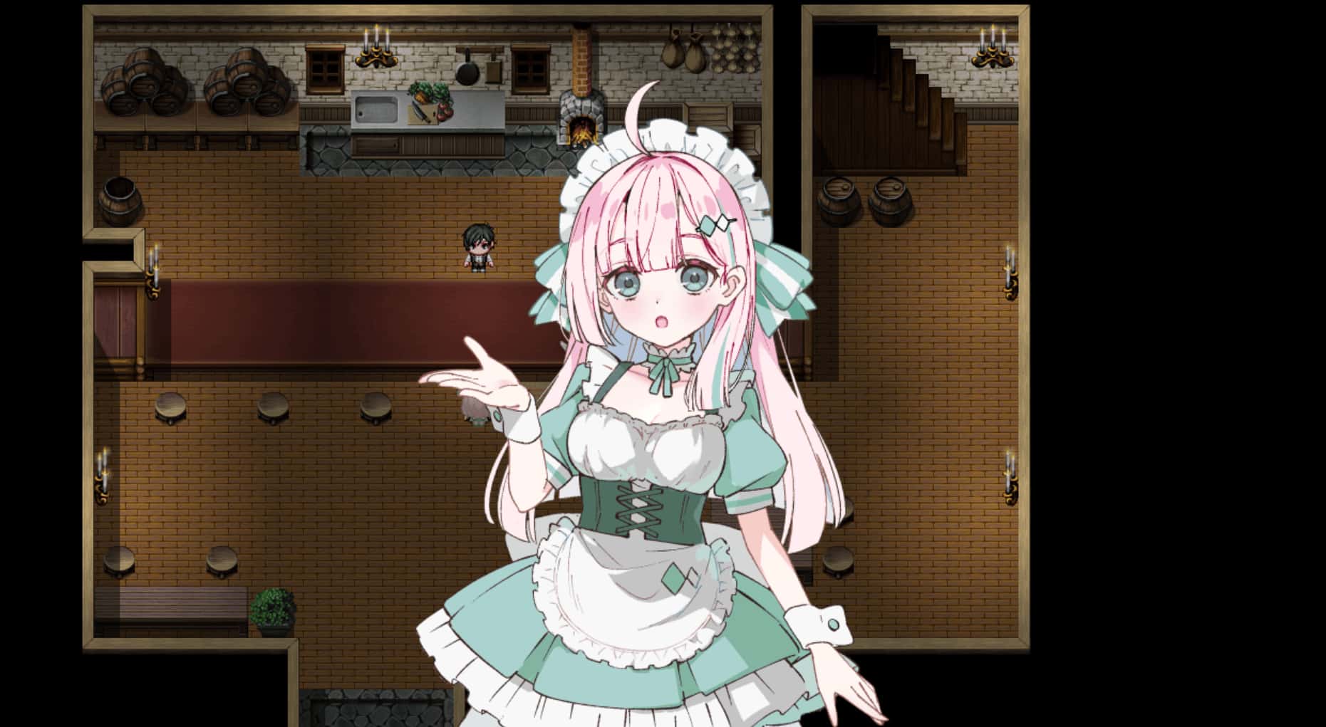 星之恋！与六位女主角共度欢乐酒馆的甜蜜恋爱RPG 精翻 版封面